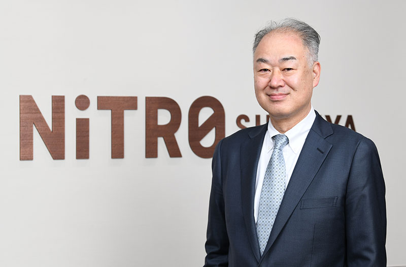 代表取締役社長　柴田　康弘 写真