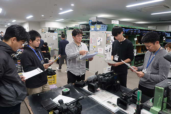 TD（テクニカルディレクター） 写真