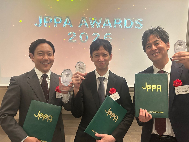 JPPA AWARDS 2026でNiTRoが3つの賞を受賞！｜現場リポート｜NiTRo